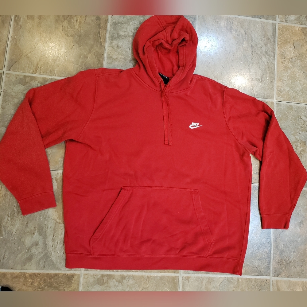 Red Nike Hoodie